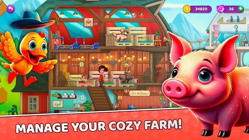 Pet Shop Fever: Animal Hotel screenshot 2