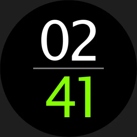 Digital Watch Face Key 016 screenshot 26