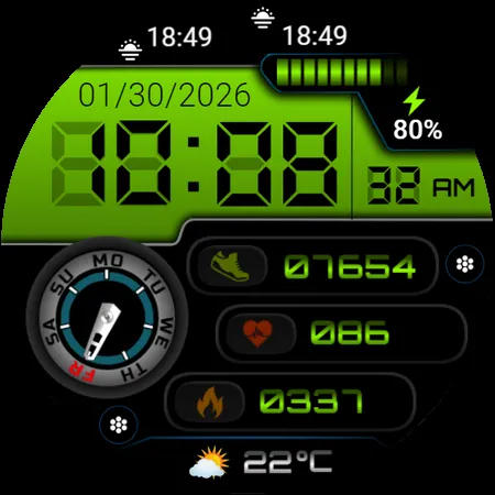 SY53 Watch Face for Wear OS screenshot 28