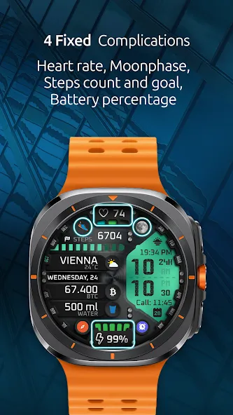 TimeCast Full Watch Face screenshot 5