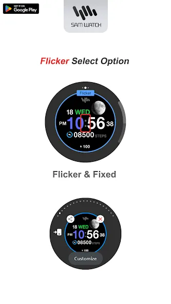 SamWatch Simple G Moon 2024 screenshot 5