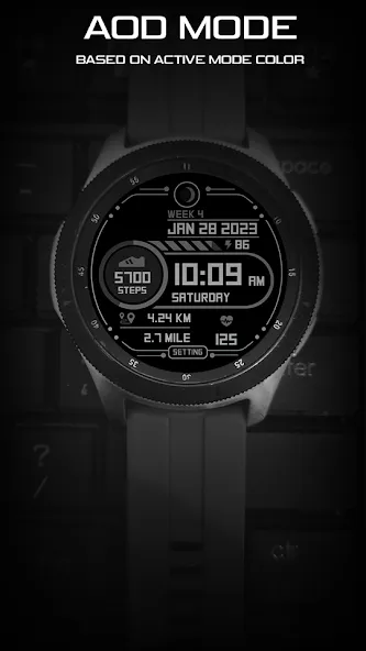 Step Up 2 - Digital Watchface screenshot 6