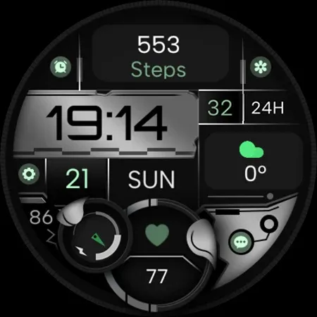 Dream 137 Digital Watch Face screenshot 11