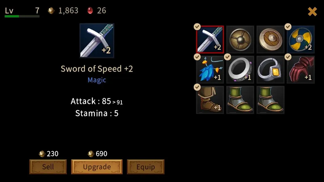 Warrior In Dungeon screenshot 4