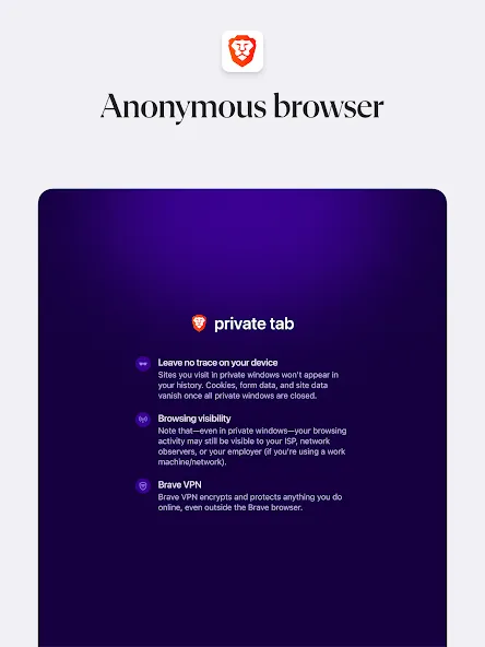 Brave Private Web Browser, VPN screenshot 11