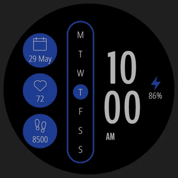 Simplex Watch Face screenshot 18