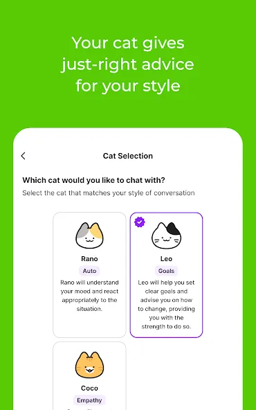 CounselCat - AI Therapy screenshot 11