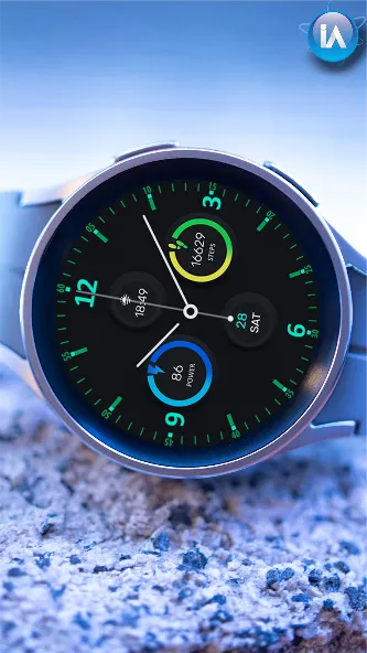 Minima 7 Minimal Watchface screenshot 2