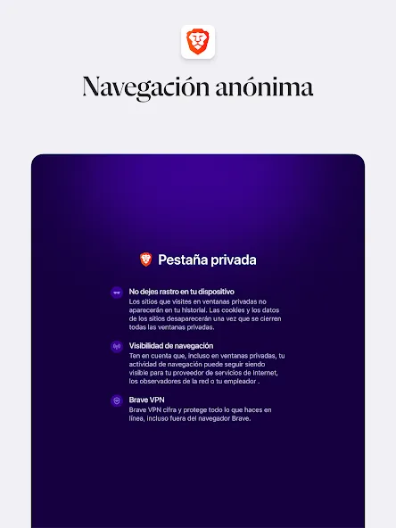 Navegador web privado Brave screenshot 11