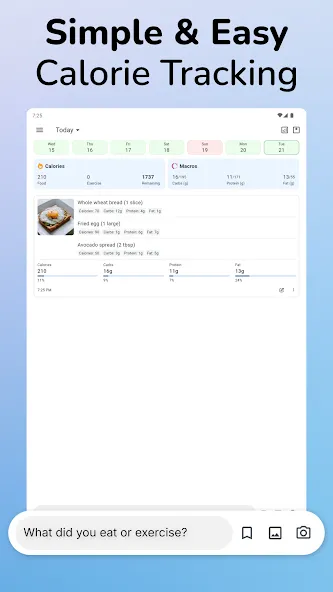 Journable: AI Calorie Counter screenshot 9