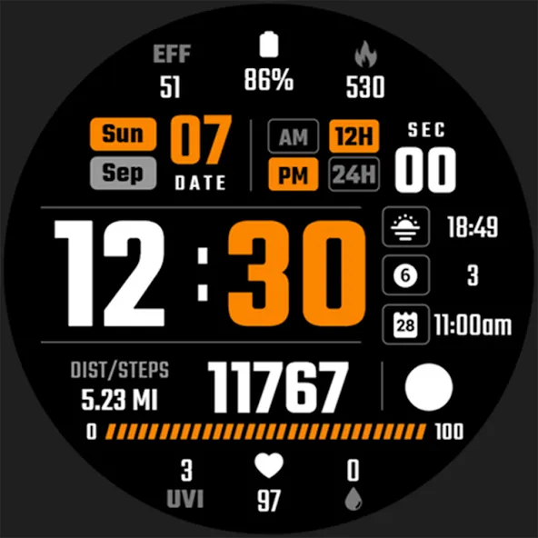 Moonlace Watch Face screenshot 12