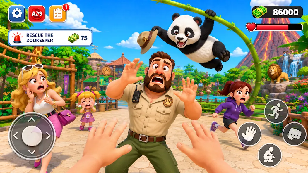 Zoo Chaos: Animal Pranks screenshot 3