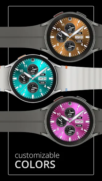 DADAM122: Analog Watch Face screenshot 4