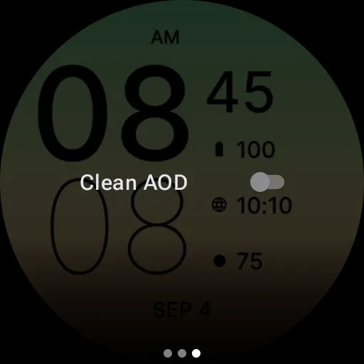 Simply Orange Green Watch Face screenshot 9