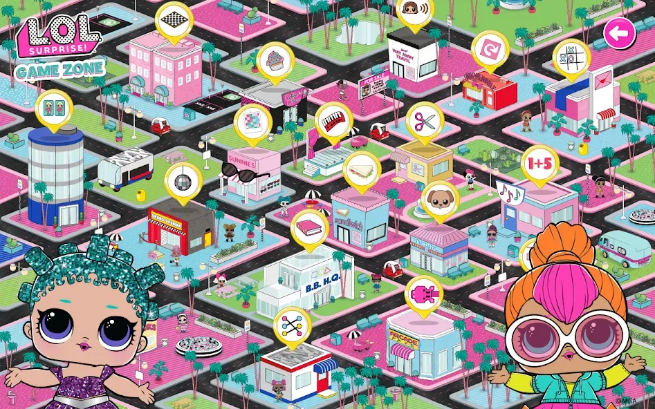 L.O.L. Surprise! Game Zone screenshot 1