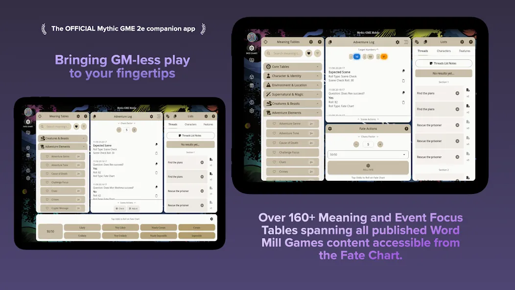 Mythic GME 2e screenshot 9