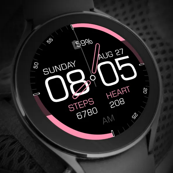 Key086 Hybrid Watch Face screenshot 6