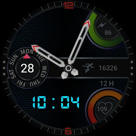 IA44 Hybrid Watchface screenshot 8