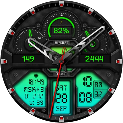 Hybrid NIKANA WS39 Watch face screenshot 22