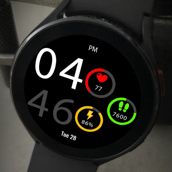Key043 Digital Watch Face screenshot 8