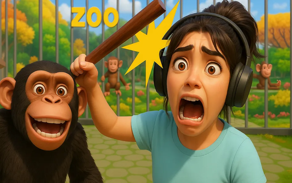 Naughty Monkey Prank Simulator screenshot 4