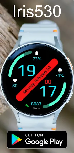 Sleek Modern Digital Watch screenshot 5