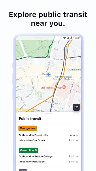 Bluebikes screenshot 3