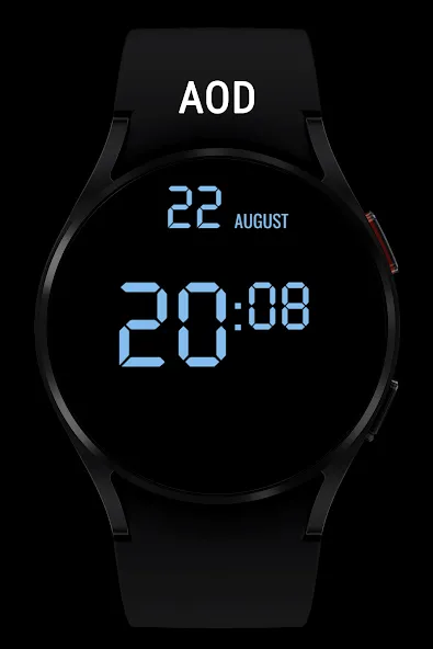 WR 007 Digital Watch Face screenshot 8