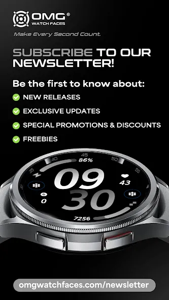 OMG 444 - Big Digital Watch screenshot 8