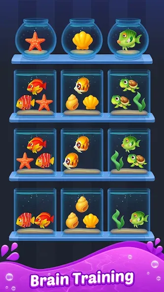 Fish Sort 3D: Match Puzzle screenshot 4
