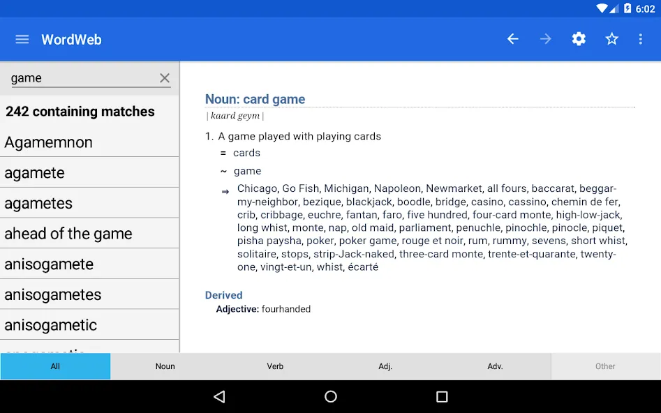 Dictionary - WordWeb screenshot 8