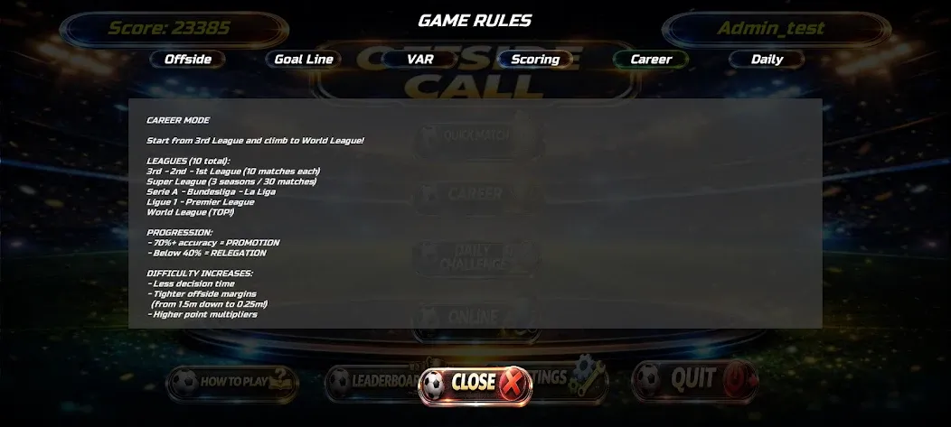 Offside Call screenshot 7