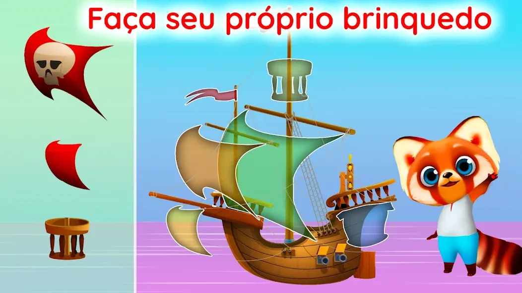 Jogo crianças com Panda Rocky screenshot 8