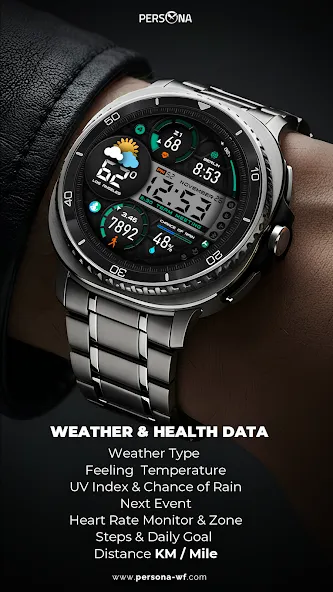 PER009 Sport Watch Face Mesa screenshot 2