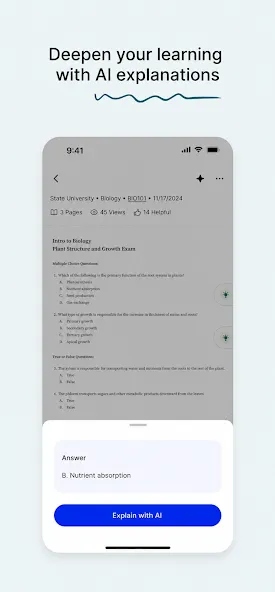 Course Hero: AI Homework Help screenshot 6