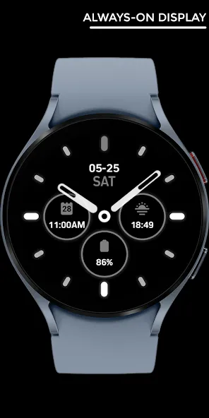 Nighty Analog 15 - watch face screenshot 3