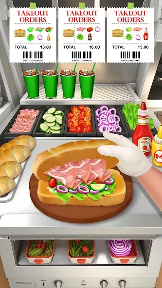 Happy Diner Story: Cooking screenshot 4