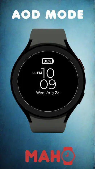 MAHO008 Wear OS Watch Face screenshot 4
