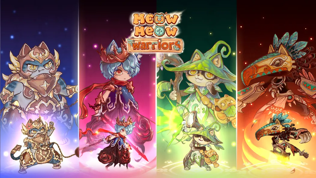 Meow Meow Warriors screenshot 10