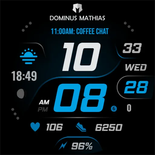 DM092 Modern Sport Watch screenshot 5