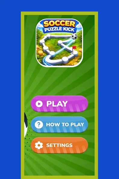 Soccer Puzzle Kick screenshot 1