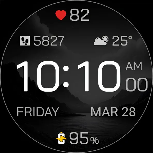 Time Canvas Digital Watch Face screenshot 8