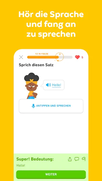 Duolingo: Sprachen & Schach screenshot 4