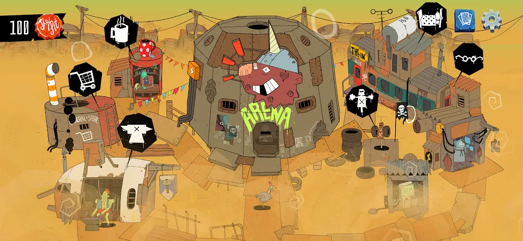 Meteorfall: Rustbowl Rumble screenshot 7