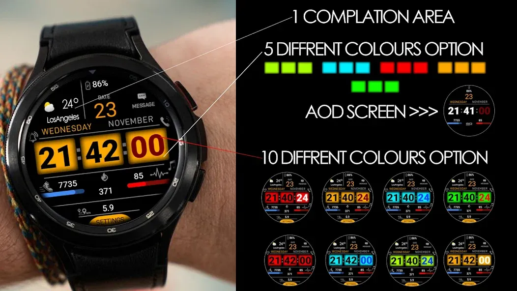 SO993 Watchface screenshot 24
