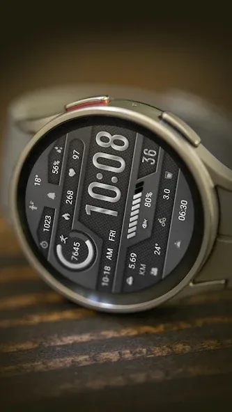 Elegant Gray Metal ZKin Watch screenshot 19