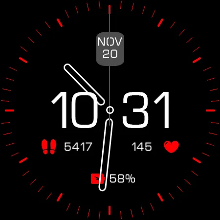 Key101 Analog Watch Face screenshot 27