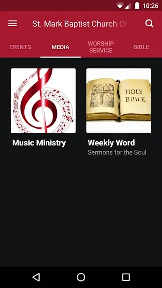 St Mark Baptist Church Omaha screenshot 2