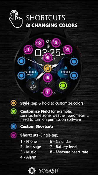 H310 Artistic Hybrid Watch screenshot 8