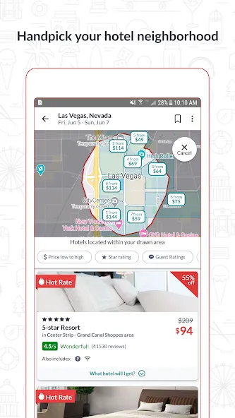 Hotwire: Hotel Deals & Travel screenshot 4